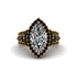 Diamond Majestic Splendor Engagement Ring - Antonella No. 31 image 2