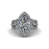 Diamond Majestic Splendor Engagement Ring - Antonella No. 3 image 2