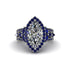 Diamond Majestic Splendor Engagement Ring - Antonella No. 63 image 2