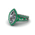 Diamond Majestic Splendor Engagement Ring - Antonella No. 18 image 3
