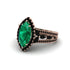 Emerald Majestic Splendor Engagement Ring - Antonella No. 35 image 3