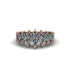Marquise-Cut Diamond Cascade Engagement Ring - Regina No. 2 image 3