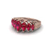 Marquise-Cut Ruby Cascade Engagement Ring - Regina No. 11 image 2