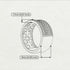 Ruby Pave Eternity Wedding Band - Mckinley No. 10 image 4