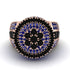 Round Black Diamond Mens Luxury Ring - Chris No. 68 image 2