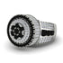 Round Black Diamond Mens Luxury Ring - Chris No. 9 image 3