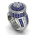 Round Diamond Mens Luxury Ring - Chris No. 63 image 1