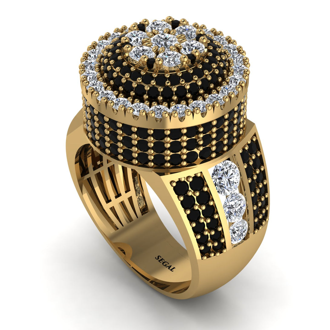 Round Diamond Mens Luxury Ring - Chris No. 31
