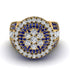 Round Diamond Mens Luxury Ring - Chris No. 61 image 2