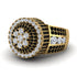 Round Diamond Mens Luxury Ring - Chris No. 31 image 3