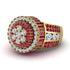 Round Diamond Mens Luxury Ring - Chris No. 46 image 3