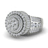 Round Diamond Mens Luxury Ring - Chris No. 3 image 3