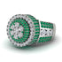 Round Diamond Mens Luxury Ring - Chris No. 18 image 3