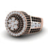 Round Diamond Mens Luxury Ring - Chris No. 32 image 3