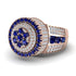 Round Sapphire Mens Luxury Ring - Chris No. 14 image 3