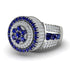 Round Sapphire Mens Luxury Ring - Chris No. 15 image 3
