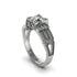 Diamond Milgrain Gold Engagement Ring - Lyric No. 3 image 1