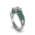 Diamond Milgrain Gold Engagement Ring - Lyric No. 18 image 1