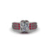 Diamond Milgrain Gold Engagement Ring - Lyric No. 48 image 2