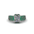 Diamond Milgrain Gold Engagement Ring - Lyric No. 18 image 2