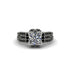 Diamond Milgrain Gold Engagement Ring - Lyric No. 33 image 2