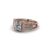 Diamond Milgrain Gold Engagement Ring - Lyric No. 2 image 3