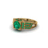 Emerald Milgrain Gold Engagement Ring - Lyric No. 19 image 3