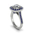 Milgrain Halo Round Diamond Engagement Ring - Odette No. 63 image 3