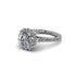 Modern Diamond Cushion Cut Engagement Ring - Uma No. 3 image 8