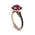 Modern Ruby Cushion Cut Engagement Ring - Uma No. 41 image 1