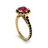 Modern Ruby Cushion Cut Engagement Ring - Uma No. 40 image 1