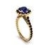 Modern Sapphire Cushion Cut Engagement Ring - Uma No. 43 image 1