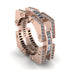 Diamond Monarch Baguette Gold Men's Ring - Micah No. 2 image 2