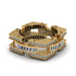 Diamond Monarch Baguette Gold Men's Ring - Micah No. 1 image 1