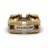 Diamond Monarch Baguette Gold Men's Ring - Micah No. 1 image 3