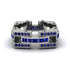 Sapphire Monarch Baguette Gold Men's Ring - Micah No. 15 image 3