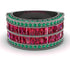 Ruby Multi-Row Halo Wedding Band - Blake No. 27 image 2