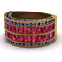 Ruby Multi-Row Halo Wedding Band - Blake No. 70 image 3