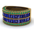 Sapphire Multi-Row Halo Wedding Band - Blake No. 28 image 3