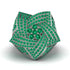 Natural Emeralds Men's Star Fashion Ring - Toby No. 6 image 2