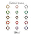Three Circle Necklace With Black Diamond - Octavia No. 7 image 4