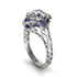 Diamond Ornate Filigree Engagement Ring - Evie No. 63 image 1