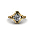 Diamond Ornate Filigree Engagement Ring - Evie No. 31 image 2