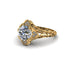 Diamond Ornate Filigree Engagement Ring - Evie No. 1 image 9