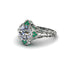 Diamond Ornate Filigree Engagement Ring - Evie No. 18 image 3