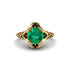 Emerald Ornate Filigree Engagement Ring - Evie No. 34 image 2