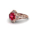 Ruby Ornate Filigree Engagement Ring - Evie No. 11 image 3