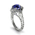 Sapphire Ornate Filigree Engagement Ring - Evie No. 15 image 1