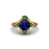 Sapphire Ornate Filigree Engagement Ring - Evie No. 28 image 2