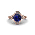 Sapphire Ornate Filigree Engagement Ring - Evie No. 14 image 2